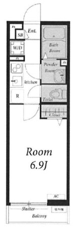 リブリ・ほしの屋の物件間取画像